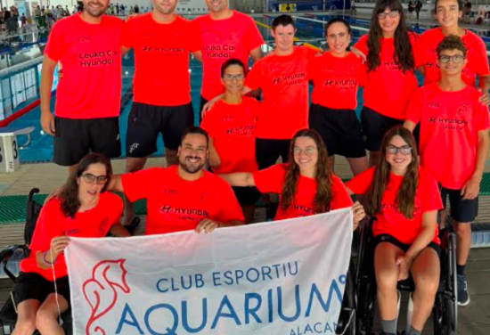 El Club Esportiu Aquarium Alacant demuestra su gran nivel competitivo en el Campeonato de España Absoluto