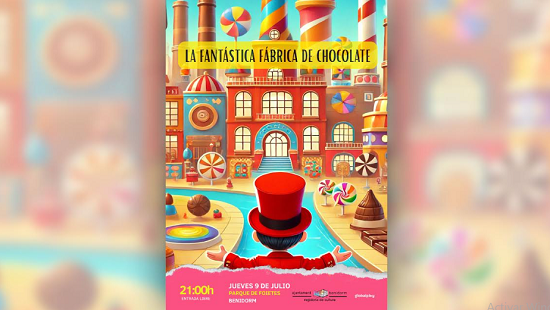 ‘La fantástica fábrica de chocolate’ abre hoy el ciclo de teatro infantil en el Parc de Foietes de Benidorm