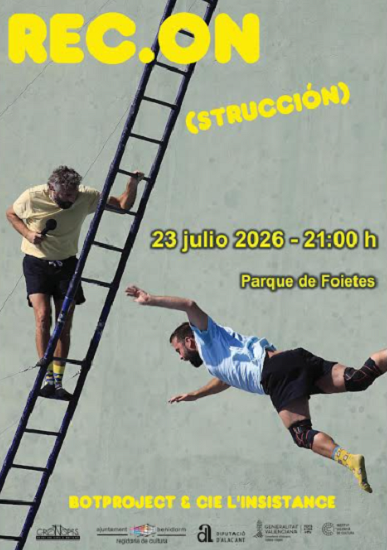 El Parc de Foietes de Benidorm acull aquest dijous l’espectacle d’acrobàcies ‘Rec.on(strucción)’