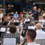La Unión Musical de Benidorm homenajea a sus directores con un concierto en la plaza de l’Hort de Colón