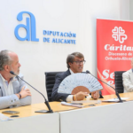 La Diputación respalda el ‘Abanico solidario’ de Cáritas para financiar proyectos de acción social en la provincia