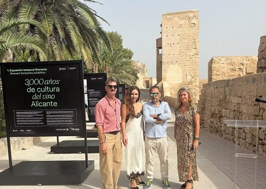 La exposición “3000 años de cultura del vino Alicante” renace en el Castillo de Santa Bárbara