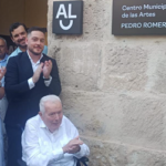 Alicante rinde homenaje al exedil Pedro Romero y asigna su nombre al Centro Municipal de las Artes