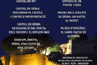 Empieza la oferta estival de visitas guiadas al Castillo y los museos de Dénia