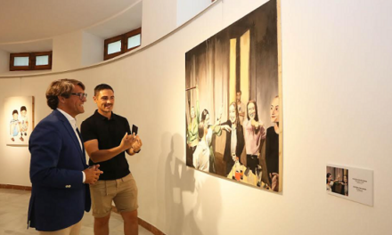 El Palacio Provincial exhibe la mirada contemporánea de Borja Ibáñez Viño con una selección de 26 obras