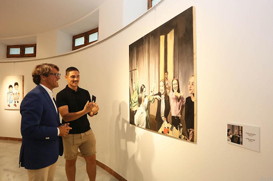 El Palacio Provincial exhibe la mirada contemporánea de Borja Ibáñez Viño con una selección de 26 obras