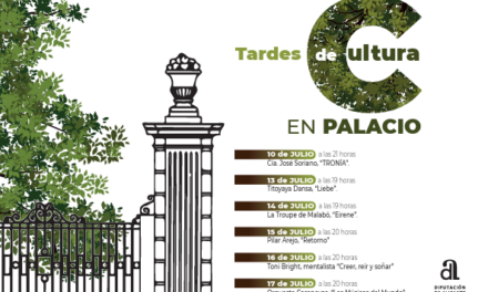 La Diputació porta als jardins del Palau Provincial un cicle d’espectacles gratuïts per a tota la família