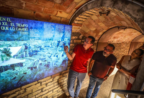 L’Ajuntament d’Elda culmina la museïtzació del refugi antiaeri de la Plaça de Dalt per a posar en valor la memòria col·lectiva i la història de la ciutat