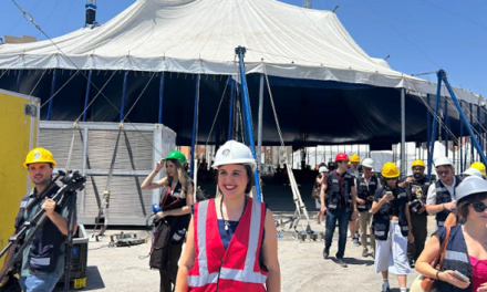 Cirque du Soleil levanta su Gran Carpa en la Playa de San Juan para KURIOS-Gabinete de Curiosidades que arranca el próximo jueves