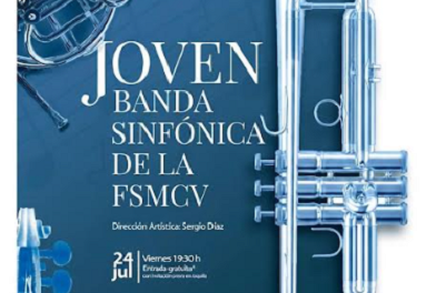 Concierto gratuito de la Jove Banda Simfònica de la Comunitat Valenciana en La Nucía