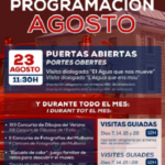 Programación del Museo de Bomberos del mes de agosto