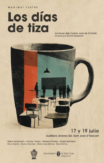Maniquí Teatre estrena «Los días de tiza»: la condició humana es trasllada a les aules