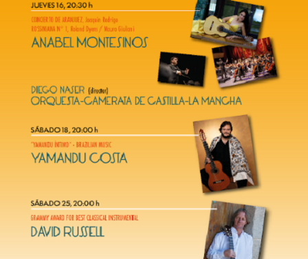 El Festival Internacional de Guitarra José Tomás convierte desde este fin de semana a Petrer en la capital internacional de la guitarra