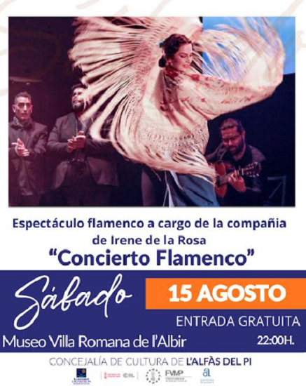 Estiu Festiu lleva este fin de semana el flamenco al Museo Villa Romana de l’Albir