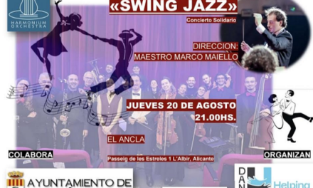 Harmonium Orchestra ofereix aquest dijous el concert solidari ‘Swing Jazz’ a la platja de l’Albir