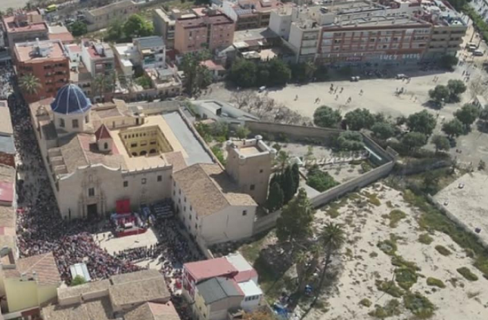 Alacant avança en el procés per a completar la propietat dels solars que envolten la Santa Faç