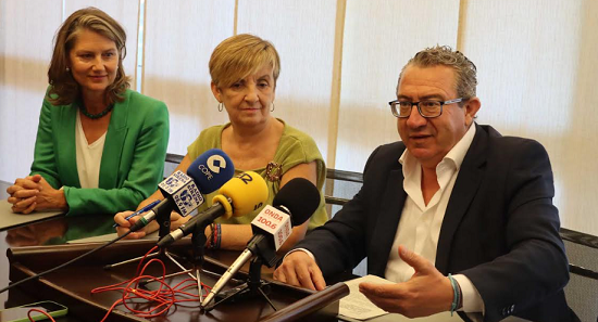 Ayuntamiento, Generalitat y SPTD firman el convenio para redactar el proyecto y finalizar el Centro Cultural de Benidorm