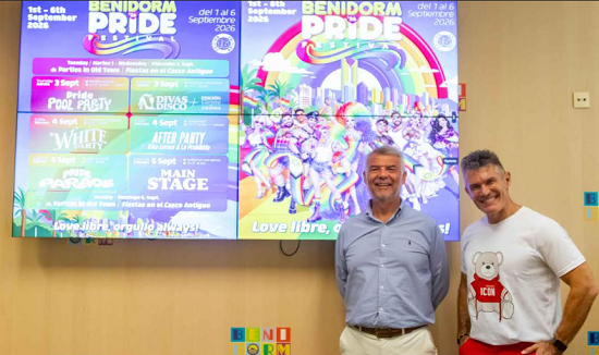 Benidorm inicia la cuenta atrás de un ‘Pride’ que espera la llegada de más de 20.000 personas del 1 al 6 de septiembre