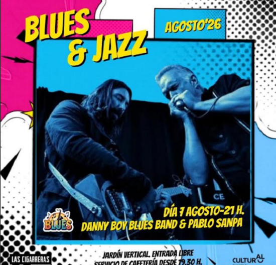 El blues y el jazz toman el relevo al cine de verano las noches de los viernes de agosto en Las Cigarreras