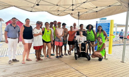 Trobada familiar en l’àrea lúdic-pedagògica per a persones amb discapacitat intel·lectual i sensorial de la platja de El Campello: “és un servei extraordinari i necessari, en el qual se sent la màgia”