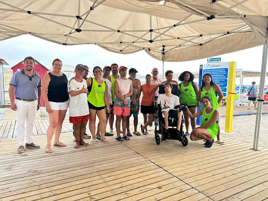 Encuentro familiar en el área lúdico-pedagógica para personas con discapacidad intelectual y sensorial de la playa de El Campello: “es un servicio extraordinario y necesario, en el que se siente la magia”