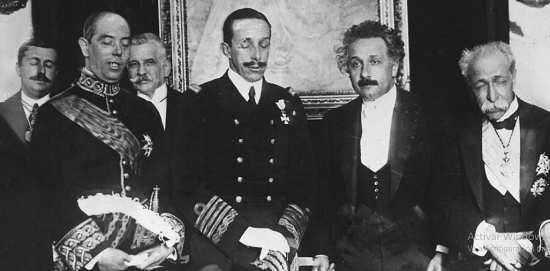 La visita del mito. Albert Einstein en España