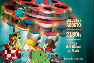 La Desena Edició de «La Nit Més Curta» tanca el cicle de 12 nits de Cinema Familiar Estival 2026 de la Nucia