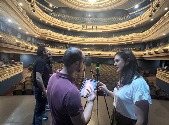 Los trabajos para remodelar el Teatro Principal utilizan tecnología puntera para crear un modelo tridimensional del inmueble