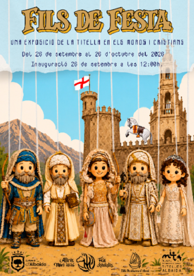 El MITA de Albaida acoge «Fils de Festa», una exposición que recupera los títeres de la Alferesia Mora de la Filà Realistas de Alcoy 2026