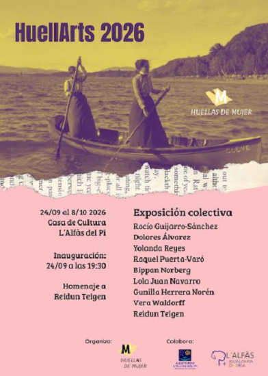 La exposición HuellArts 2026 llega este jueves a la Casa de Cultura de l’Alfàs del Pi
