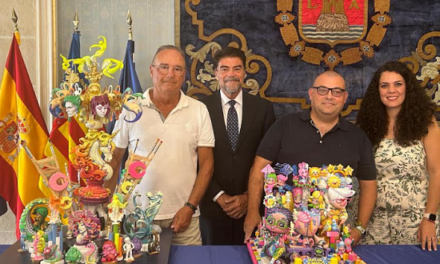 Pedro Espadero y Sergio Gómez volverán a plantar las hogueras oficiales de Alicante en 2027