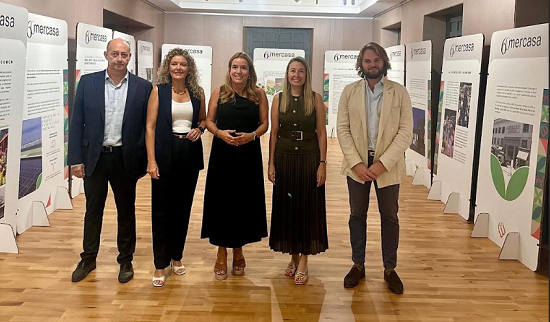 El Portalet acoge una exposición que permite recorrer los 60 años de historia de Mercasa al servicio de la cadena alimentaria