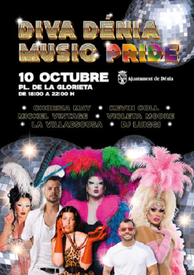 La diversitat es vist de festa en el Diva Dénia Music Pride