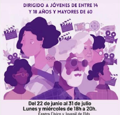 El IMSSE de Elda recibe una subvención destinada a financiar un curso de cine con perspectiva de género dirigido a jóvenes y mayores