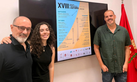 Elda presenta las XVIII Jornadas Internacionales de Guitarra, que reunirán a grandes intérpretes y jóvenes promesas