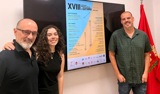 Elda presenta les XVIII Jornades Internacionals de Guitarra, que reuniran grans intèrprets i joves promeses