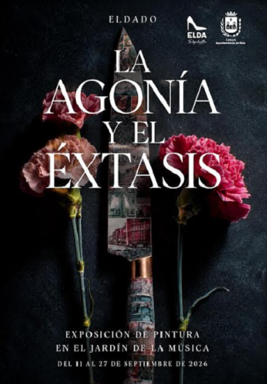 La Casa Grande del Jardín de la Música de Elda acoge la exposición ‘La agonía y el éxtasis’, una reflexión artística sobre el mundo contemporáneo 