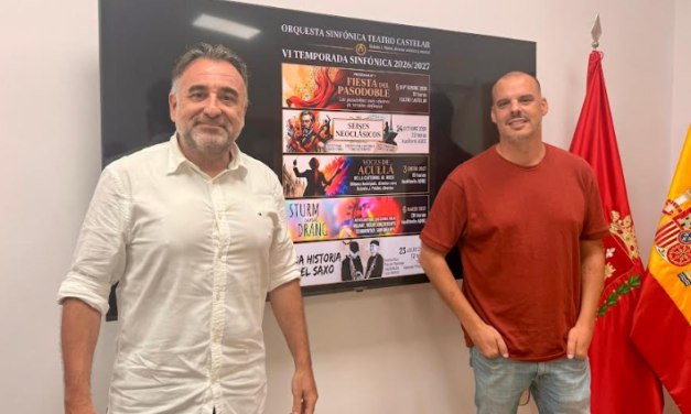 La Orquesta Sinfónica del Teatro Castelar de Elda presenta la programación de su VI Temporada con cinco conciertos entre septiembre y julio