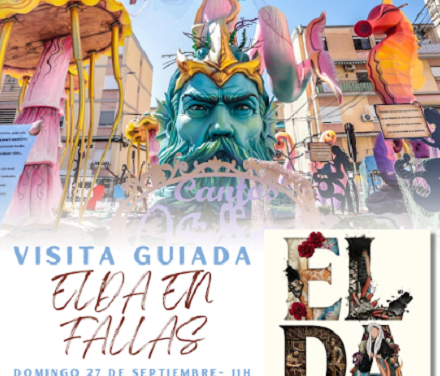 Elda invita a descubrir sus Fallas con una visita guiada con motivo del Día Mundial del Turismo