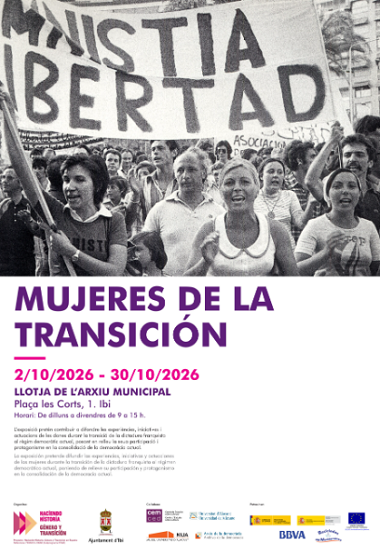 El Archivo Municipal de Ibi acogerá la exposición “Mujeres de la Transición”
