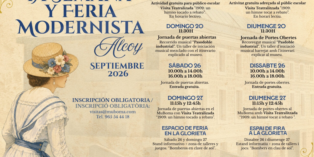 Semana Modernista de Alcoy en muBOMA