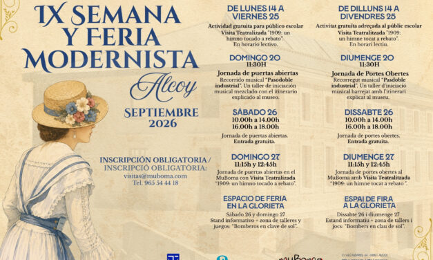 Semana Modernista de Alcoy en muBOMA