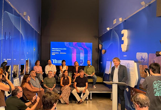 Programación cultural Museo Aguas de Alicante reforzada gracias a alianzas con la Muestra de Teatro Español de Autores Contemporáneos, el Museo del Calzado de Elda o Gastro Cinema