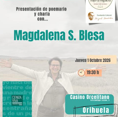 Este jueves se iniciará en el Casino Orcelitano el ciclo “Bajo la higuera”, promovido por la Fundación Miguel Hernández