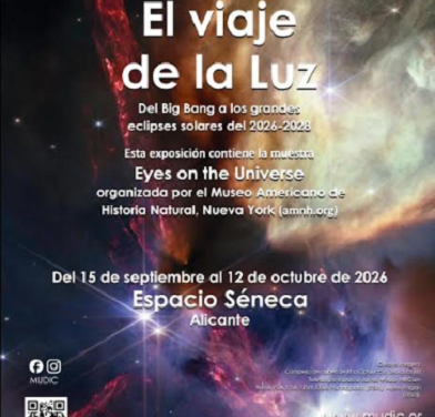 «El viaje de la Luz” llega a Espacio Séneca para explorar y aprender sobre el universo