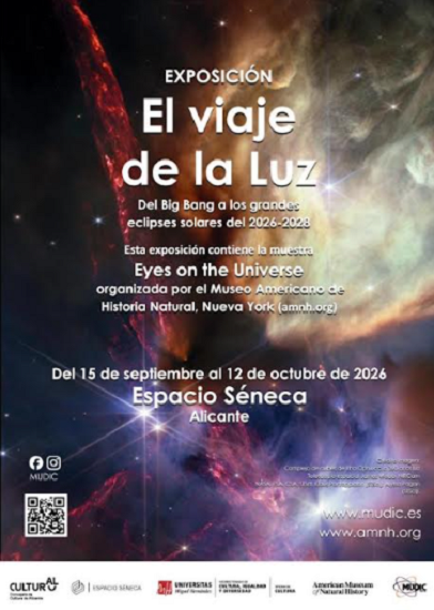 «El viaje de la Luz” llega a Espacio Séneca para explorar y aprender sobre el universo