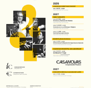 La Asociación Francisco Casanovas presentará el próximo 3 de octubre su web y Abono Casanovas 26-27