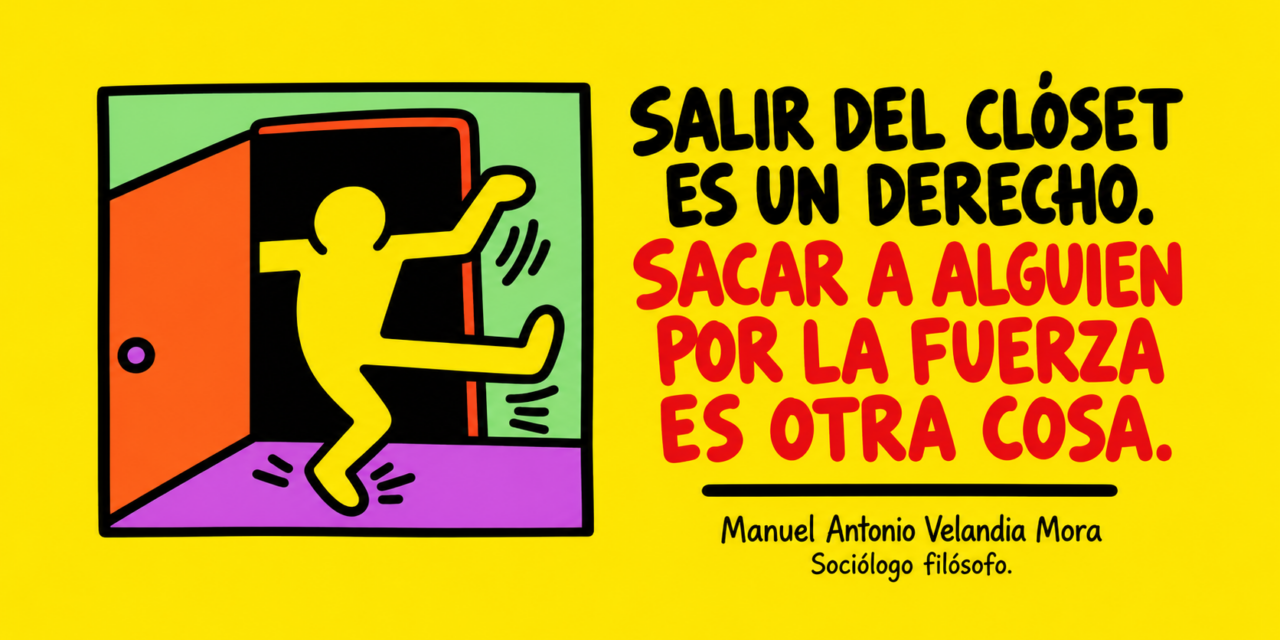 Salir del clóset, sacar del armario: intimidad y poder político