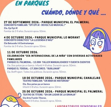 «Otoño en Parques” llena de espectáculos para los más pequeños los domingos de octubre