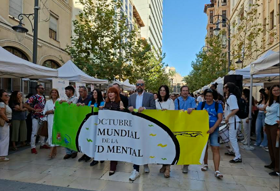 Alacant i Benidorm commemoren el Dia Mundial de la Salut Mental amb una jornada festiva, de sensibilització i reivindicació